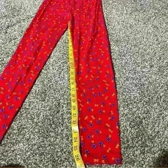 Warner Brothers Studio Store Kids- Vintage XL Pajama/lounge Pants NWT- Floral - Picture 4 of 11